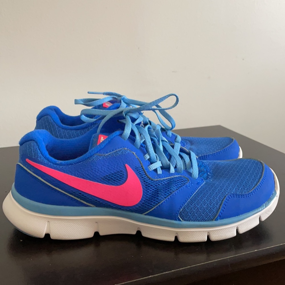 Nike Flex Experience RN 3 Blue Pink Women's 8.5